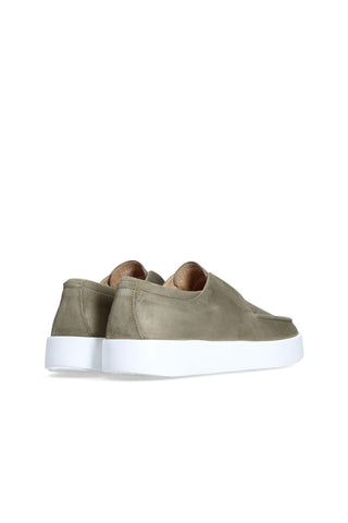 Franceschetti Morgan Light Green Suede Slip-On Sneakers (FCCT1010)
