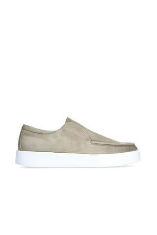 Franceschetti Morgan Light Green Suede Slip-On Sneakers (FCCT1010)-AmbrogioShoes