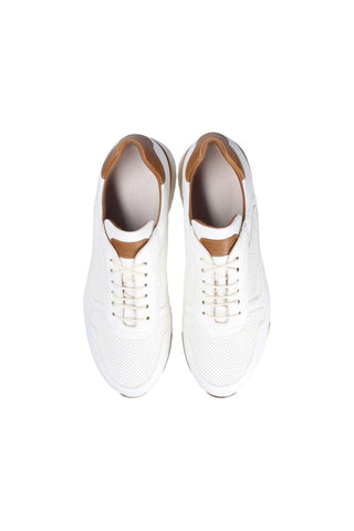 Franceschetti Nara Deer-Skin Leather Casual Sneakers (FCCT1042)