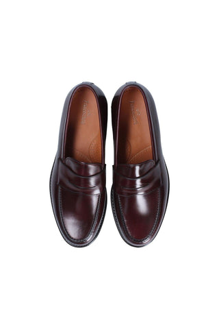 Franceschetti Newport Calf-Skin Leather Penny Loafers (FCCT1027)-AmbrogioShoes