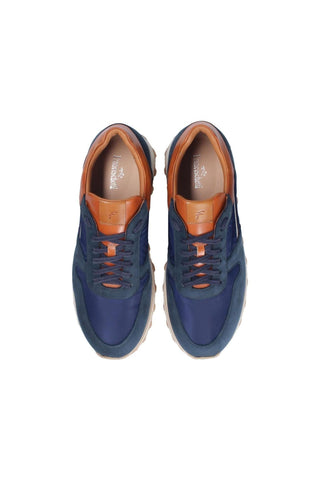 Franceschetti Orlando Fabric / Nubuck / Leather Sneaker-AmbrogioShoes