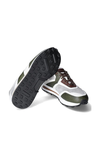 Franceschetti Rialto Suede & Leather Sneaker