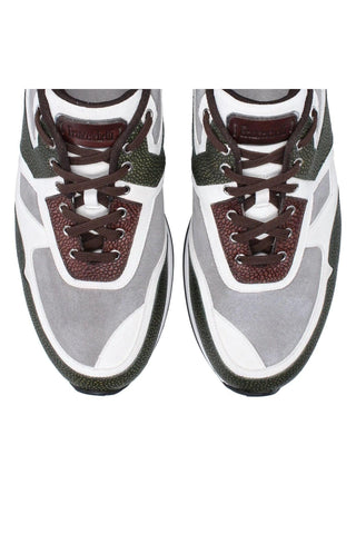 Franceschetti Rialto Suede & Leather Sneaker