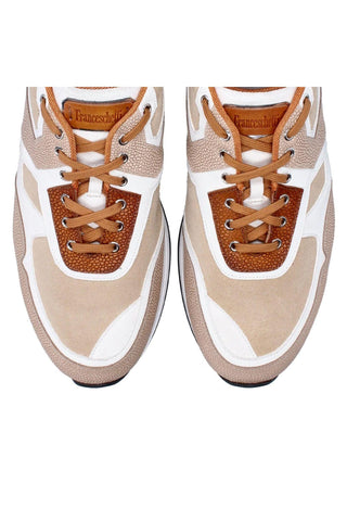 Franceschetti Rialto Suede & Leather Sneaker