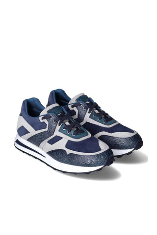 Franceschetti Rialto Suede & Leather Sneaker
