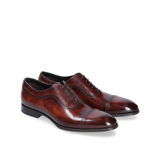 Franceschetti Rouen Men's Shoes Calf-Skin Leather Classic Oxfords (FCCT1032)-AmbrogioShoes