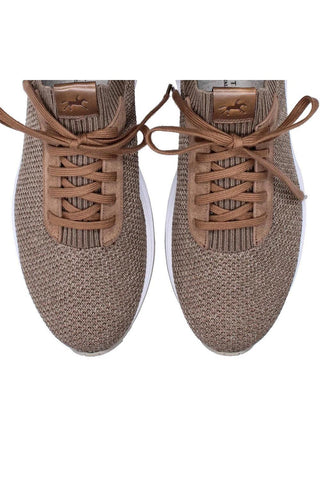 Franceschetti Seattle Fabric / Leather Knit Sneaker