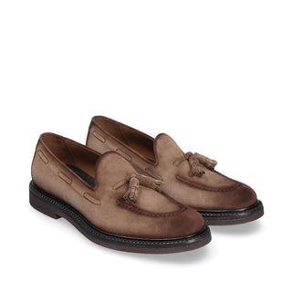 Franceschetti Shia Suede Moccasin Tassel Loafer (FCCT1100)-AmbrogioShoes