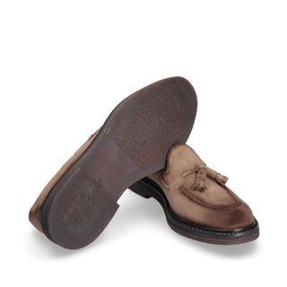 Franceschetti Shia Suede Moccasin Tassel Loafer (FCCT1100)-AmbrogioShoes