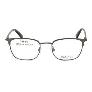 GANT GA3130-3 Eyeglasses Matte Gunmetal / Clear demo lens-AmbrogioShoes