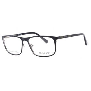 GANT GA3280 Eyeglasses matte blue / clear demo lens-AmbrogioShoes