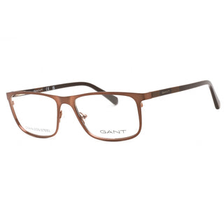 GANT GA3280 Eyeglasses shiny dark bronze / clear demo lens-AmbrogioShoes