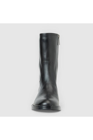 Aquatalia Georgetta leather ankle boot in Black - view 5