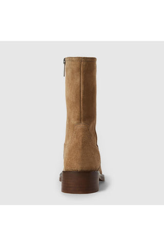 Aquatalia Georgetta suede ankle boot in Caramel - view 6