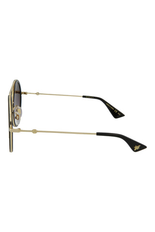 Gucci Endura Gold/ Black Sunglasses