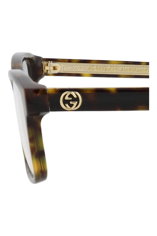 Gucci  Dark Havana Eyeglasses