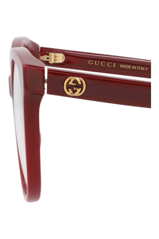 Gucci   Burgundy Eyeglasses