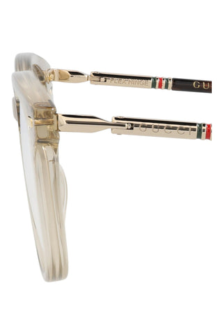 Gucci  TRANSPARENT LIGHT GREY Eyeglasses