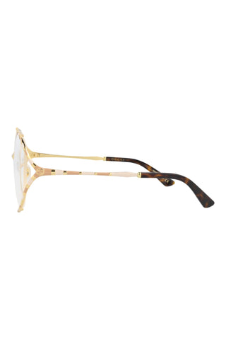 Gucci  Yellow Gold Eyeglasses