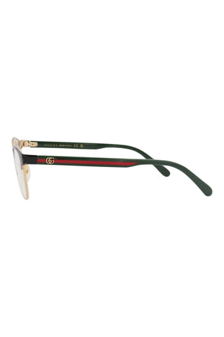 Gucci  Endura Gold/Black Eyeglasses