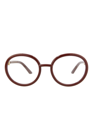 Gucci   Burgundy Eyeglasses