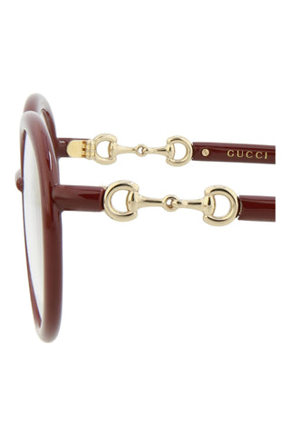 Gucci   Burgundy Eyeglasses