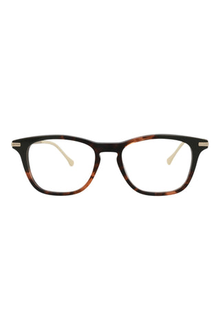 Gucci  Block  Military Green/Mid Havana Eyeglasses
