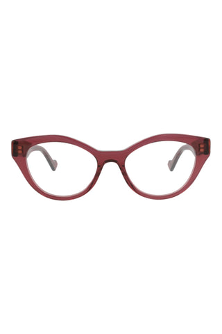Gucci  TRANSPARENT RUSSET BURGUNDY Eyeglasses