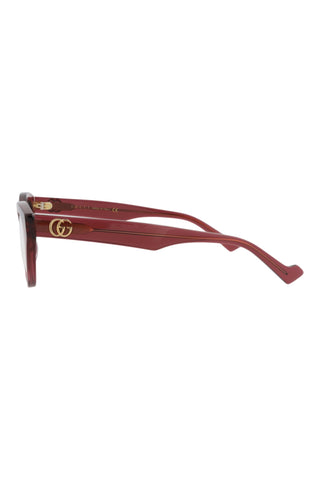 Gucci  TRANSPARENT RUSSET BURGUNDY Eyeglasses