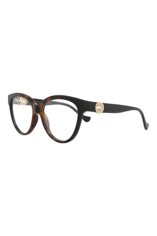 Gucci  Gradient Havana/Black Eyeglasses