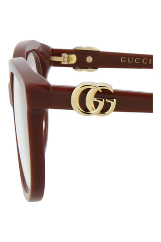 Gucci   Burgundy Eyeglasses
