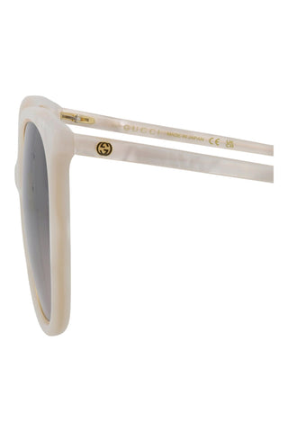 Gucci  White Pearl Sunglasses