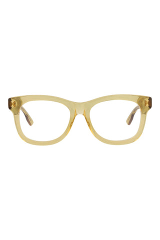 Gucci  TRANSPARENT MUSTARD Eyeglasses