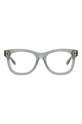 Gucci  Transparent Dark Gray Eyeglasses