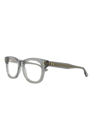 Gucci  Transparent Dark Gray Eyeglasses