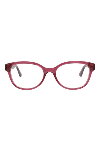 Gucci  TRANSPARENT RED ROSE Eyeglasses