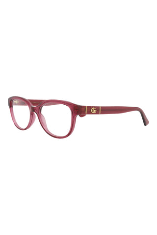 Gucci  TRANSPARENT RED ROSE Eyeglasses