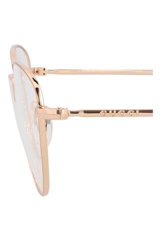Gucci  Rose Gold Eyeglasses