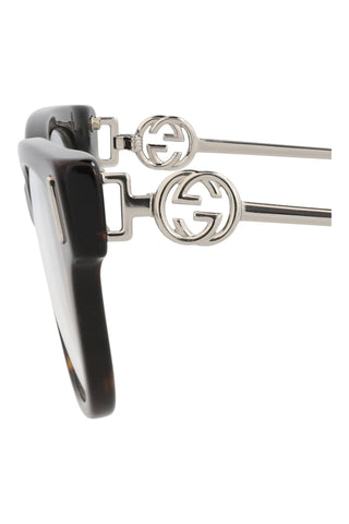 Gucci  Dark Havana Eyeglasses