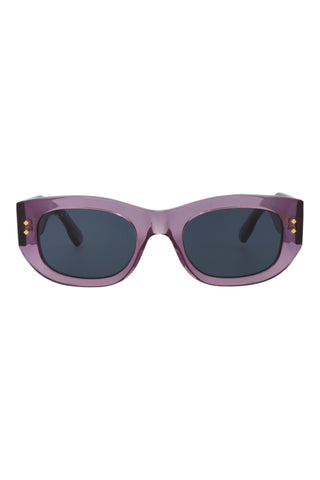 Gucci  Transparent Violet Sunglasses