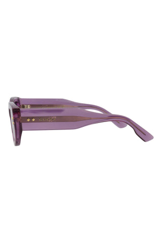 Gucci  Transparent Violet Sunglasses