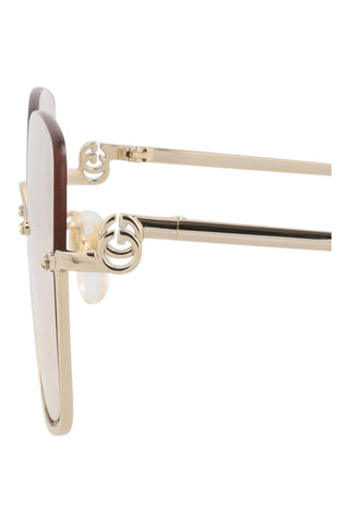 Gucci  Endura Gold Sunglasses