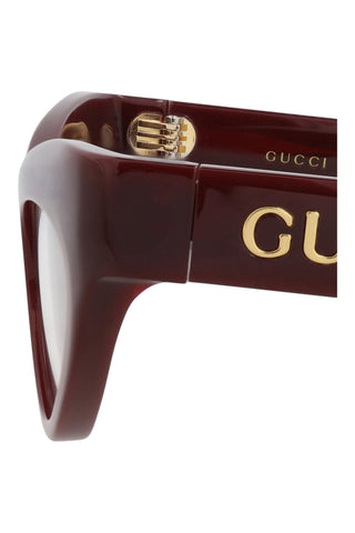 Gucci   DARK WINE RED Eyeglasses
