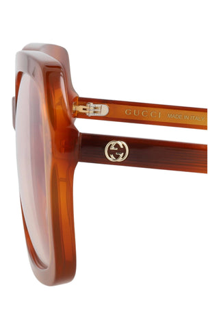 Gucci  Blonde Havana Sunglasses