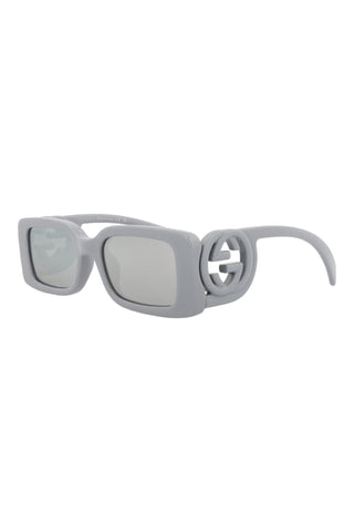 Gucci  Metallic Silver Sunglasses