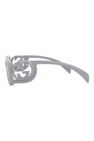 Gucci  Metallic Silver Sunglasses