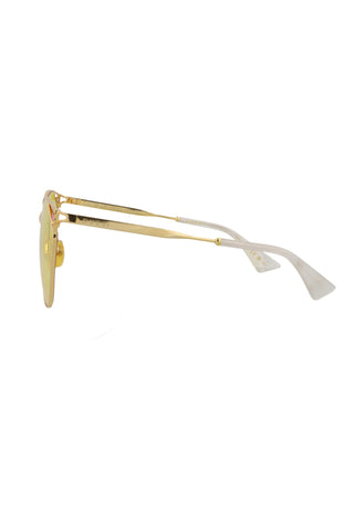 Gucci  Yellow Gold Sunglasses