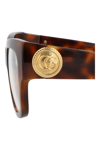 Gucci  MEDIUM HAVANA Eyeglasses
