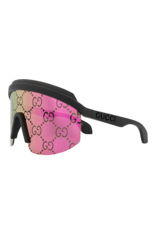 Gucci Matte Black Sunglasses