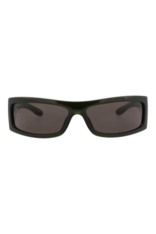 Gucci  Transparent Olive Green Sunglasses